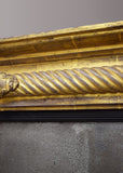 English Regency Gold Gilt Overmantel Mirror