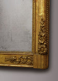 Gilt Overmantel Mirror
