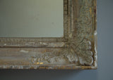 Distressed Early 19th Century French Gilt Mirror