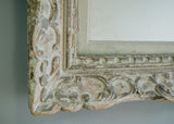 French Carved Wood Mirror