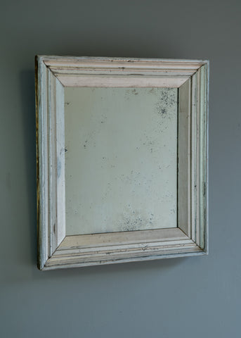 Late 19th Century English Mirror with Original Silver Gilt Surface