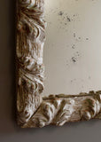 English Mirror With Distressed Surface