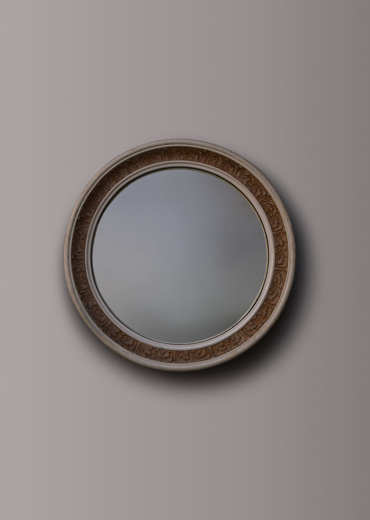 1930s Deco Convex Mirror