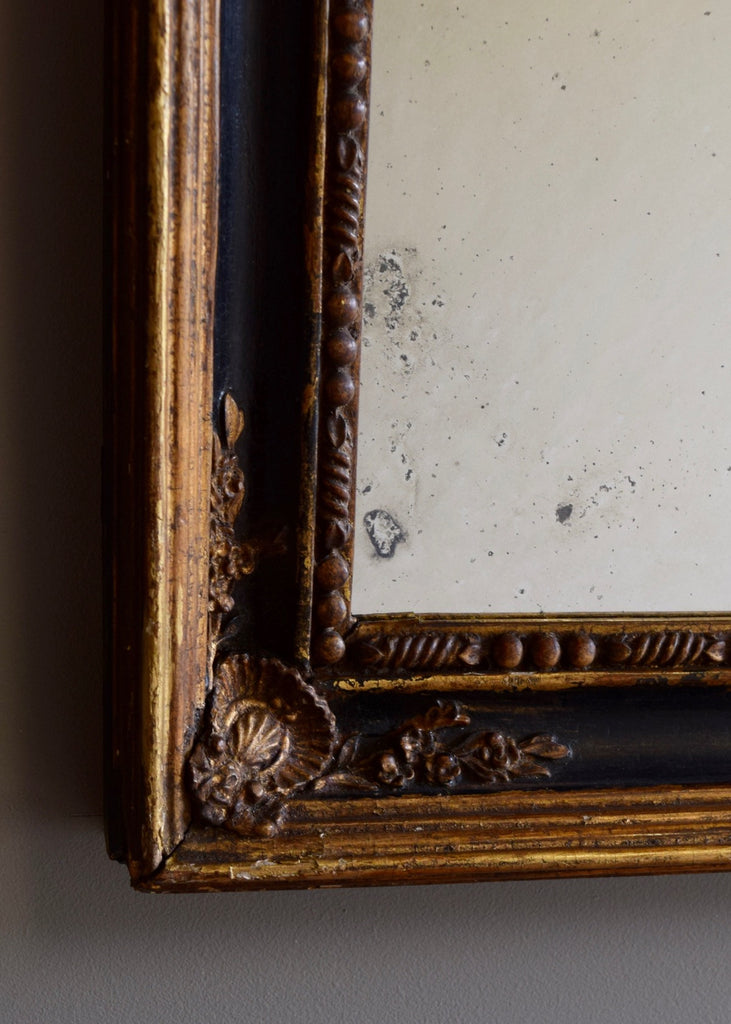 Pair of Gilt & Ebonised Mirrors - SOLD