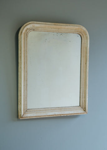 French Louis Phillipe Gesso Mirror | Rough Old Glass