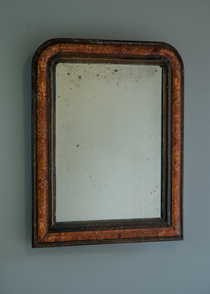 Faux Grained Mirror