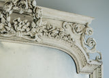 French Painted Pier Mirror - SOLD