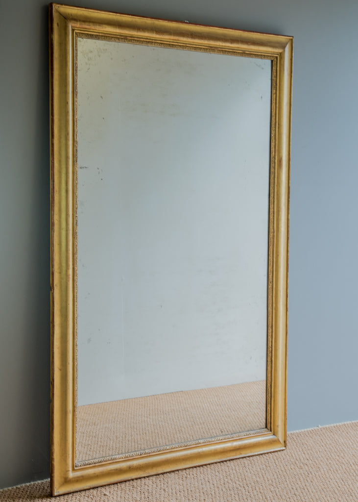Rectangular French Gilt Mirror
