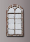 Large Gothic Arched Window Mirror