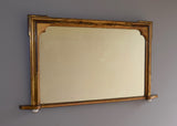 English Gilt Overmantel Mirror - SOLD
