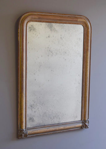 Late 19th Century French Gilt Mirror