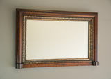 Rosewood & Silver Gilt Overmantel - SOLD