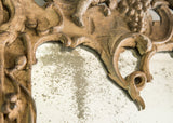 Carved Scandinavian Mirror
