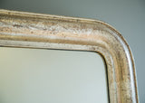Late 19th Century French Silver Gilt Mirror