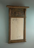 English Leather Covered Mirror - SOLD