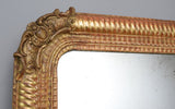 French Ripple Moulded Mirror