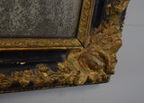 Mid 19th Century French Ebonised Mirror