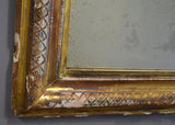 Late 19th Century Distressed French Gilt Mirror