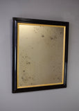 Early 19th Century Ebonised Mirror with Gold Gilt Slip