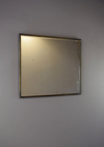 Brass Framed Mirror | Rough Old Glass