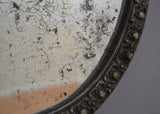 Pair of Painted Oval Mirrors