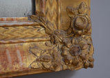 Mid 19th Century French Gold Gilt & Gesso Mirror