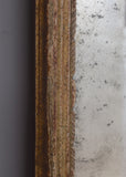 Gold Gilt Heavily Distressed Mirror