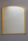 Late 19th Century English Original Gilt Overmantel Mirror