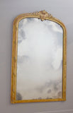Late 19th Century French Crested Gilt Mirror