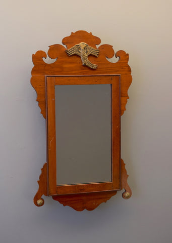 Early 20th Century Mahogany Chippendale Style Mirror