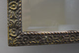 Brass Repousse Mirror
