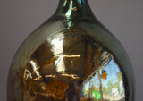 Simple Silvered Demijohn Lamp