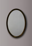 Verdigris Oval Mirror
