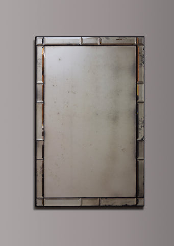 Armand Bevelled Deco Antique Mirror