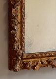 17th Century Carved Giltwood English Mirror