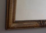 French Faux Grained Mirror