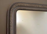 French Mirror with Gesso & Painted Surface - SOLD