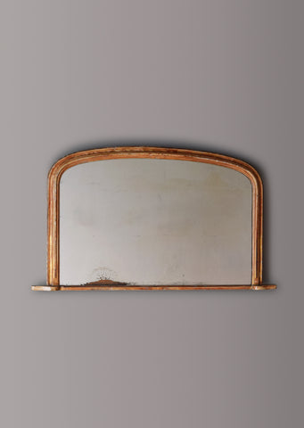English Overmantel Mirror