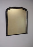English Ebonised Overmantel Mirror - SOLD