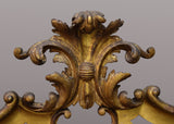 Early 19th Century Carved Gilt Wood English Overmantel Mirror